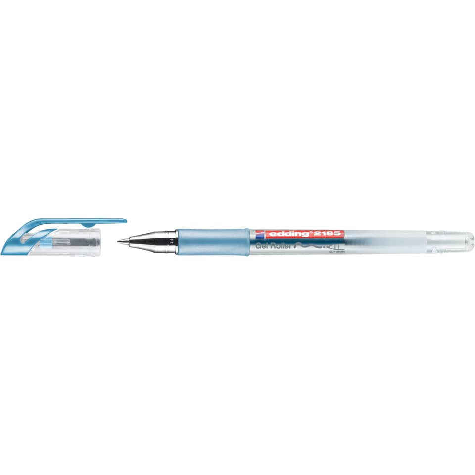Kugelschreiber, Gelstift, Gelroller, Blaue Farbe, Kappenloser Stift