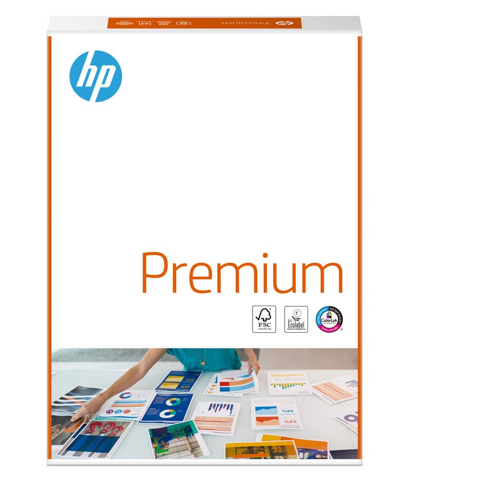 Notebookpapier, Premium-Verpackung, Grafikblätter, Bedruckte Materialien, HP-Logo