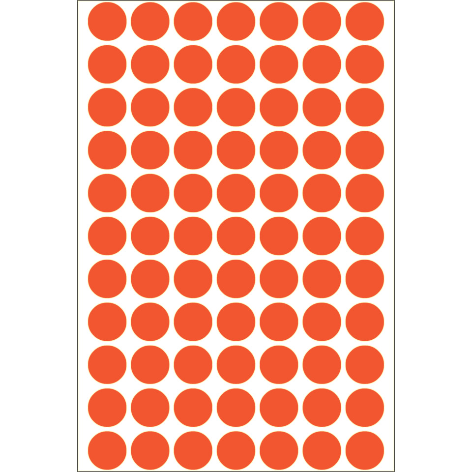 rot, punkte, muster, druck, orange
