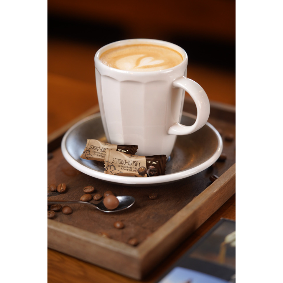 Kaffeebecher, Tasse, Latte, Kaffee, Schoko-Kripsy