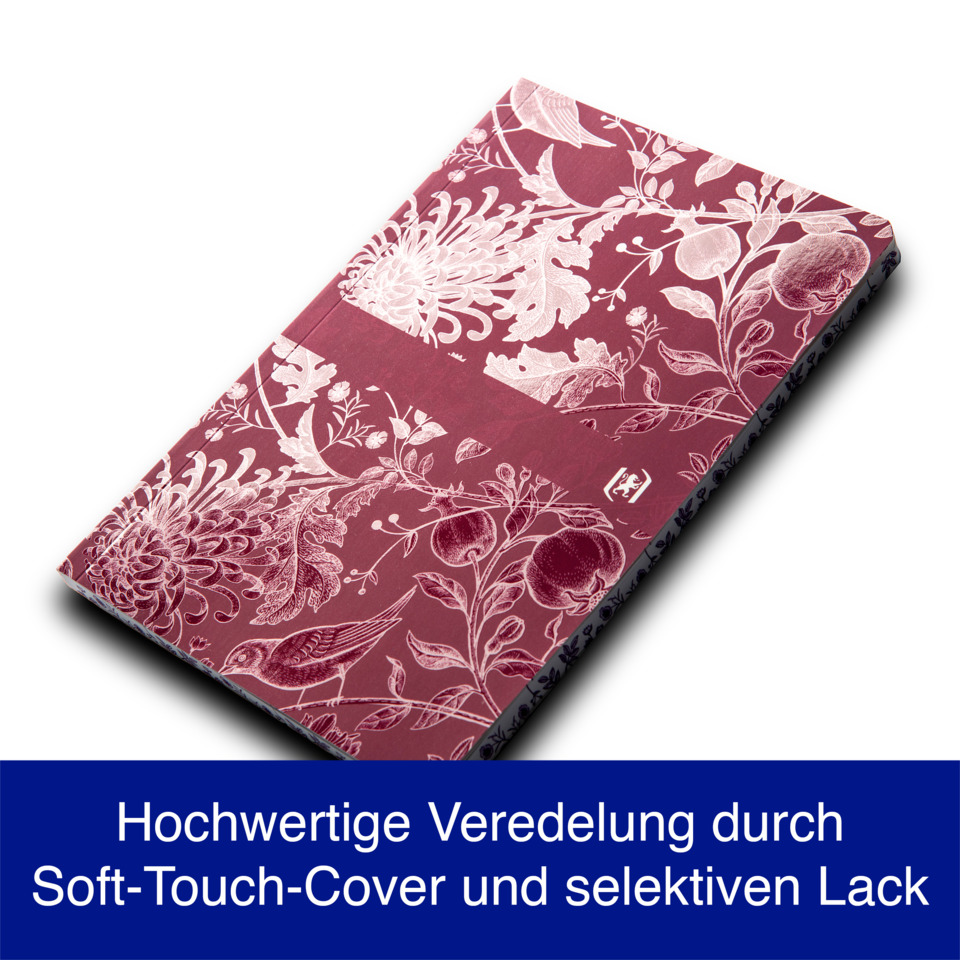 Notizbuch, Blumenmuster, Floral, Cover, Notizblock