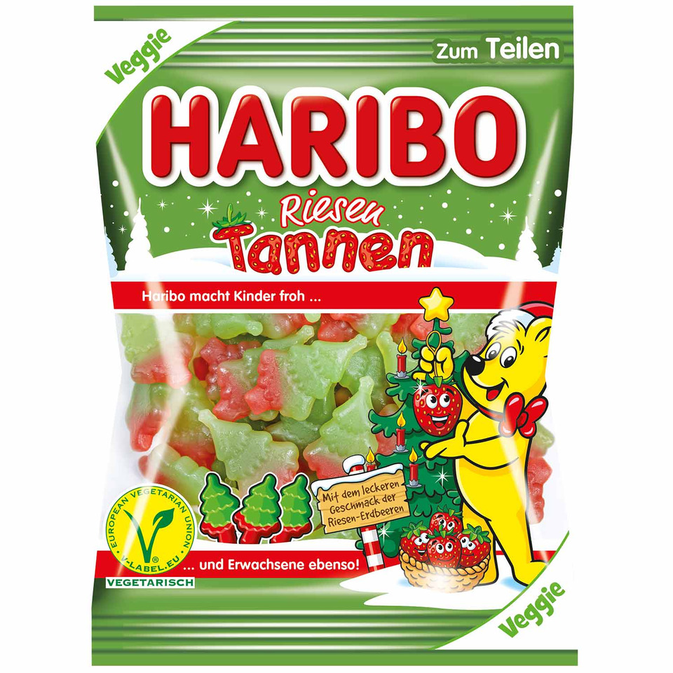 Riesen Tannen vegetarisch, 200g HARIBO 160303