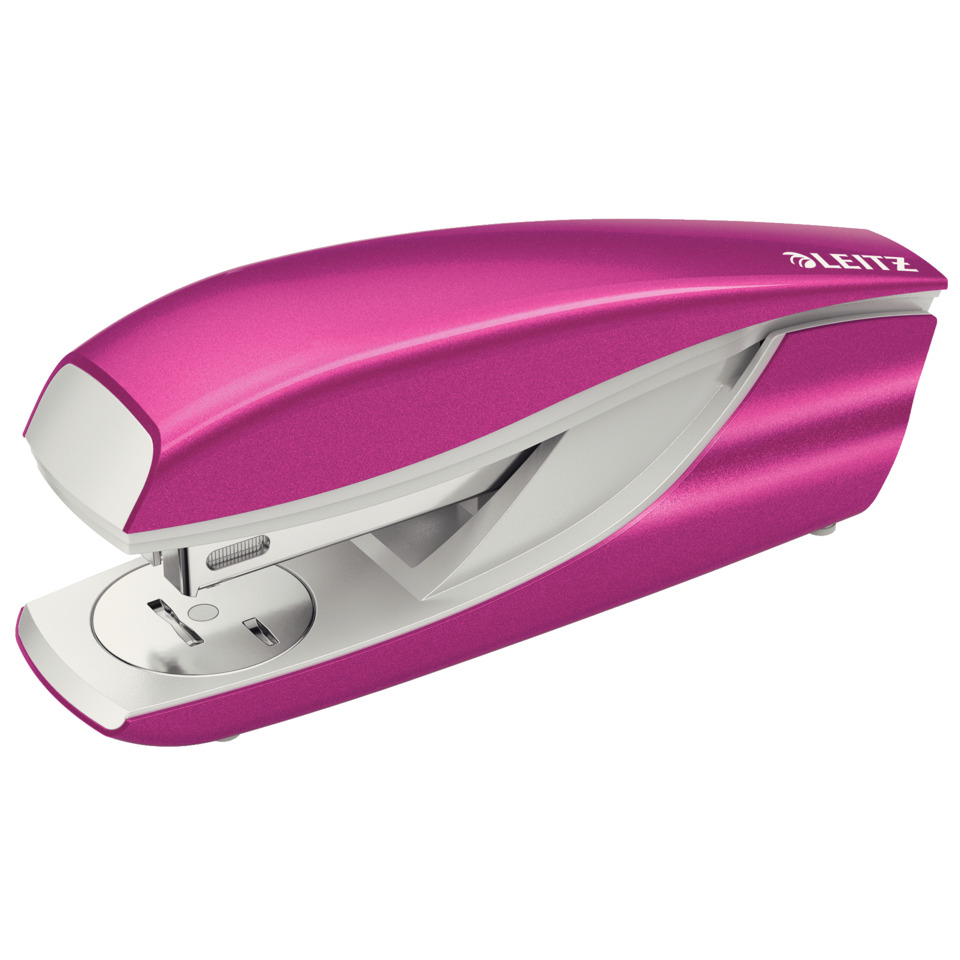 Stapelklammer, Klammeraffe, Büroklammer, Klammergerät, Heftgerät pink, stapler, pink, metal, office, clips