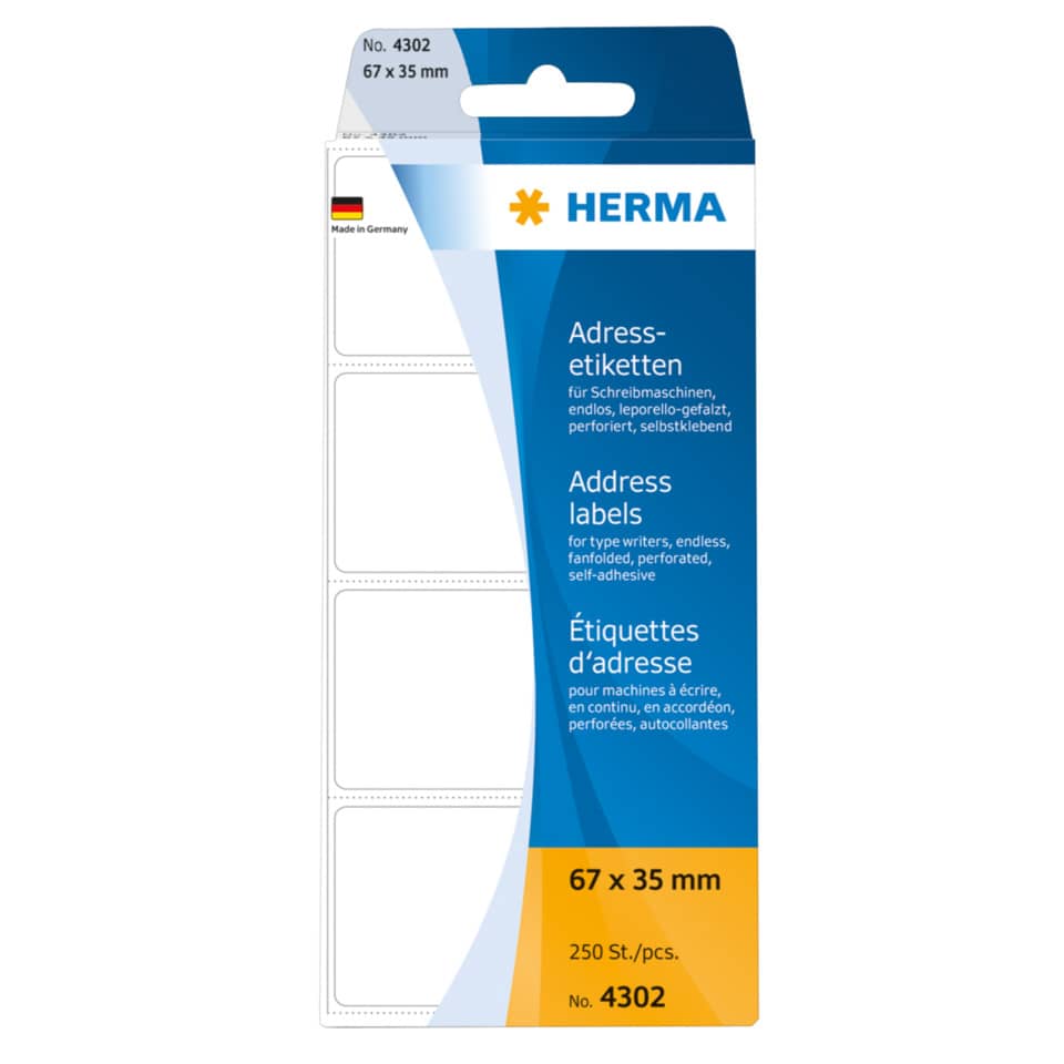 Etiketten, Adressetiketten, Etikettenrolle, Schriftverkehr, Klebeetiketten