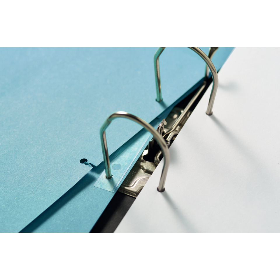 ringBinder, BinderRings, Metall, Blau, ZweiLoch
