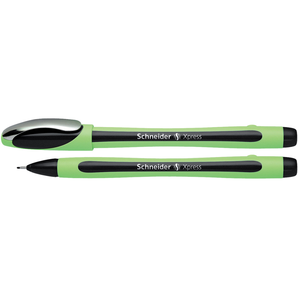 Schneiden, Schneider Xpress, Kunststoffgriff, grün, Stift-Set