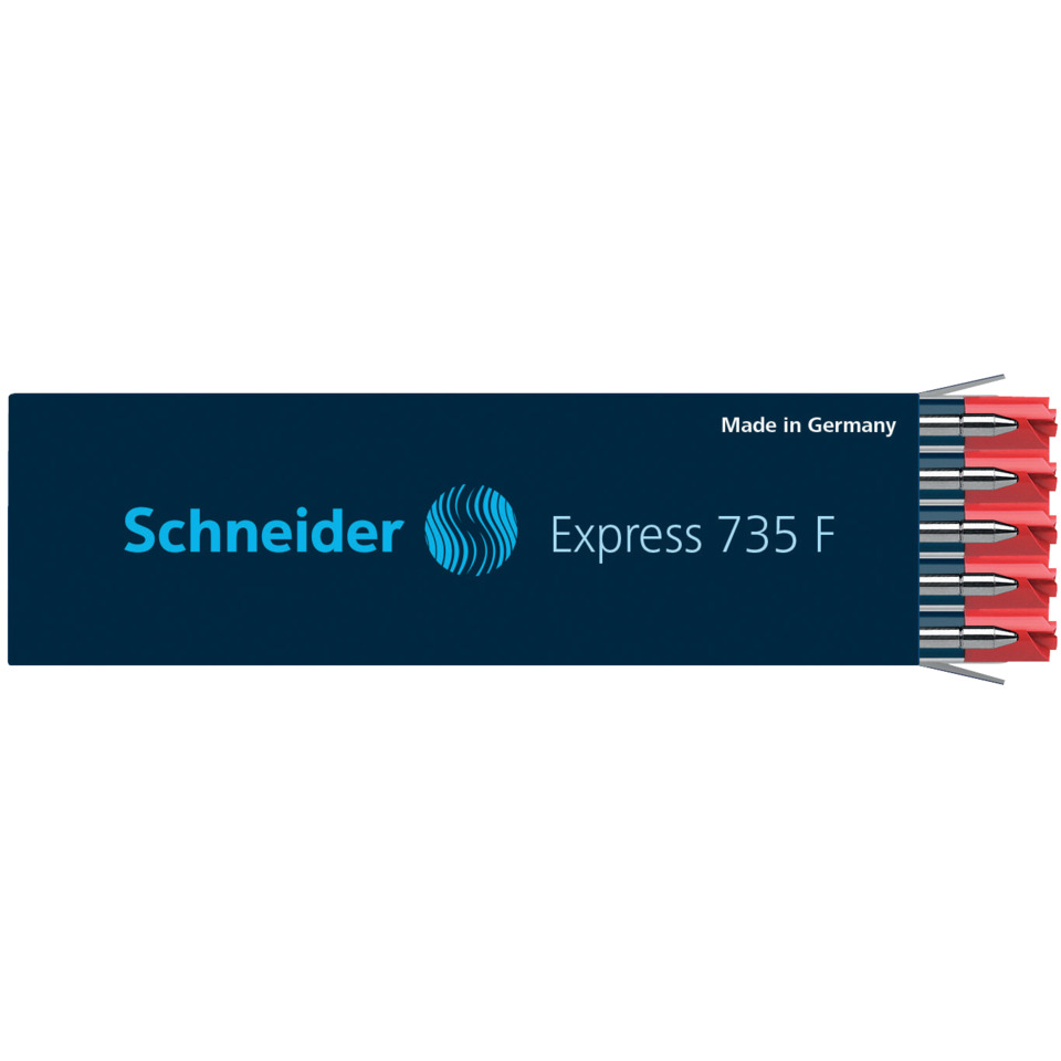 Schneider, Express 735 F, Druckerzubehör, Ersatzspitzen, rote Spitzen
