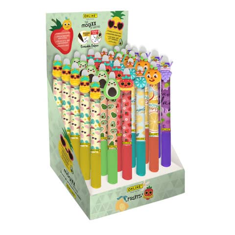 Gelschreiber magiXX Fun - Fruits, sortiert ONLINE 35469/30