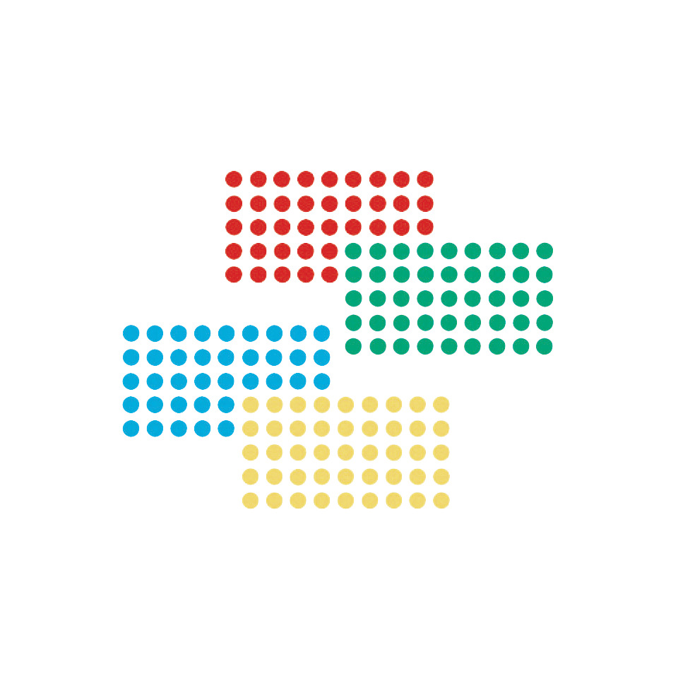dot pattern, bunte Blöcke, Gitterpunkte, bunte Quadrate, abstraktes Design