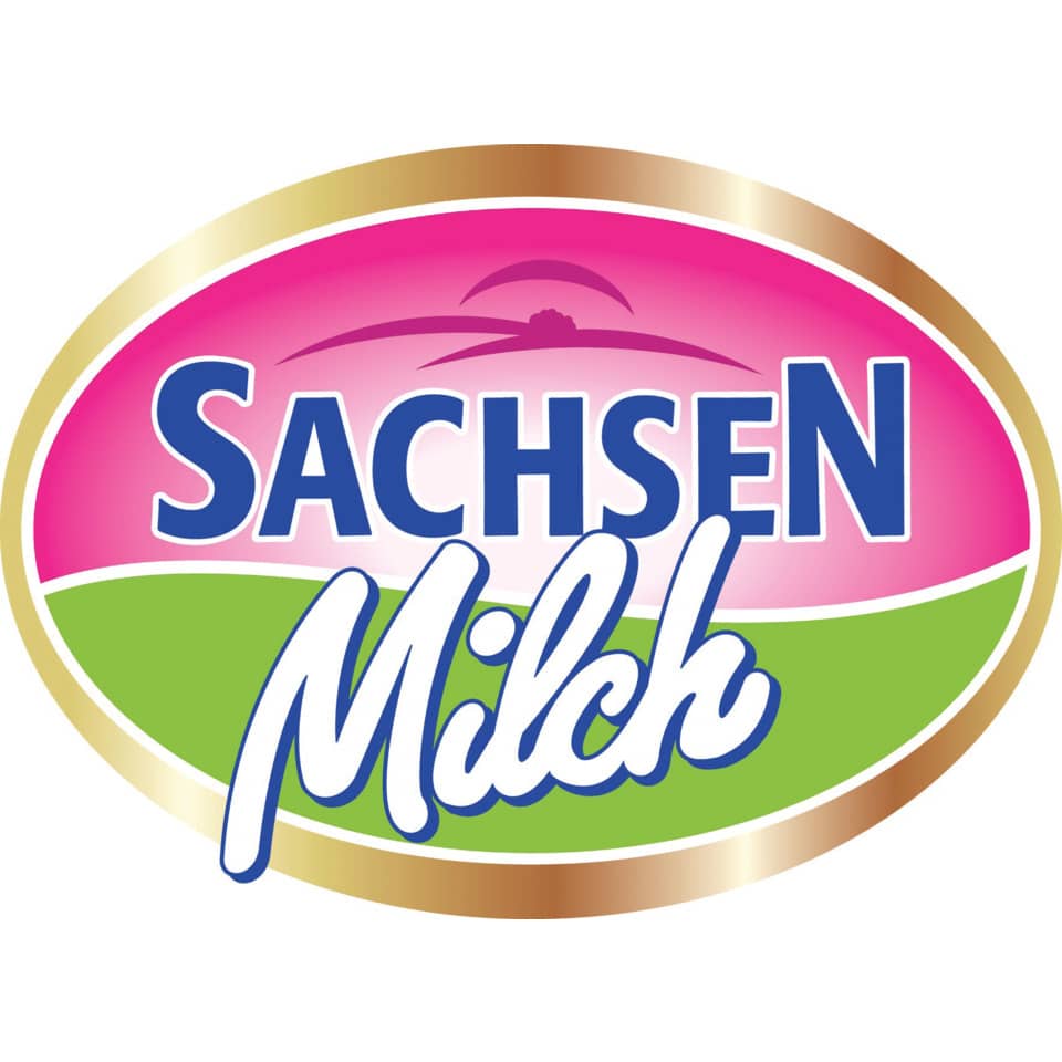 logo, sachsen, milch, etikett, branding