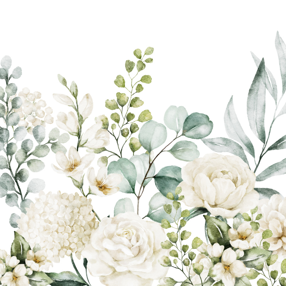 Blumen, Wasserfarben, Dekoration, Kunstdruck, Florales Muster