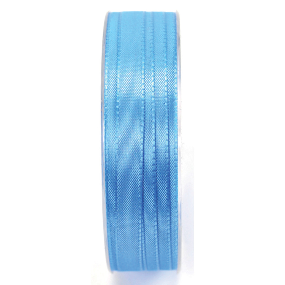 Band, Satinband, Baumwollband, Ribbons, Blau