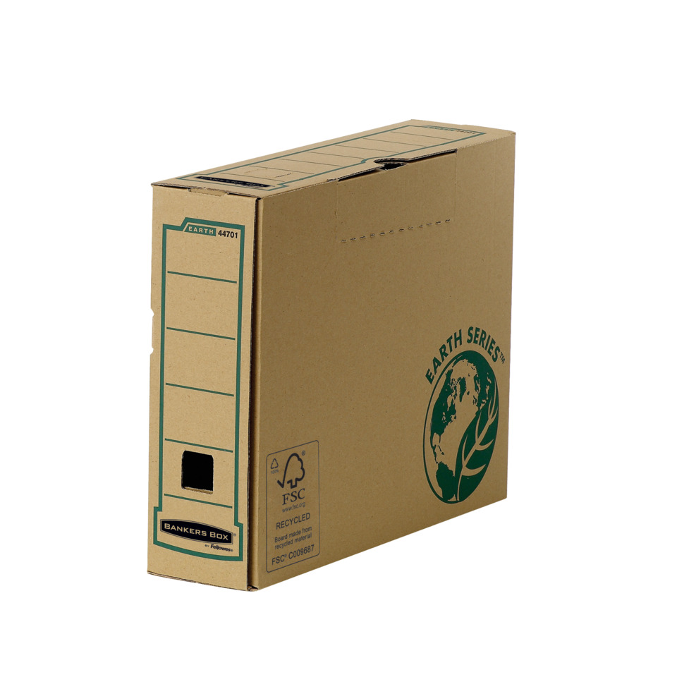 Kartonbox, Umweltpapierbox, Earth Series, Recycelbar, FSC