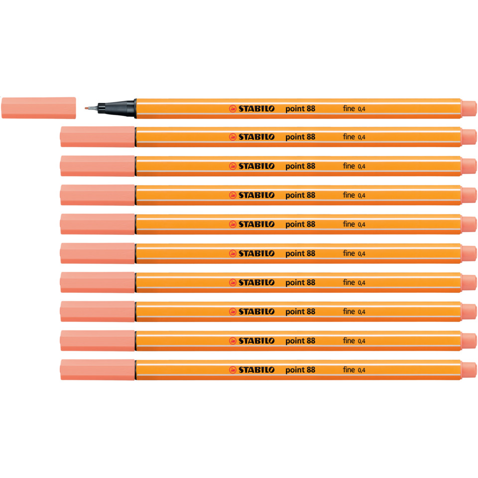 Marker, Hochlighter, Orange, Satz, Stabilo