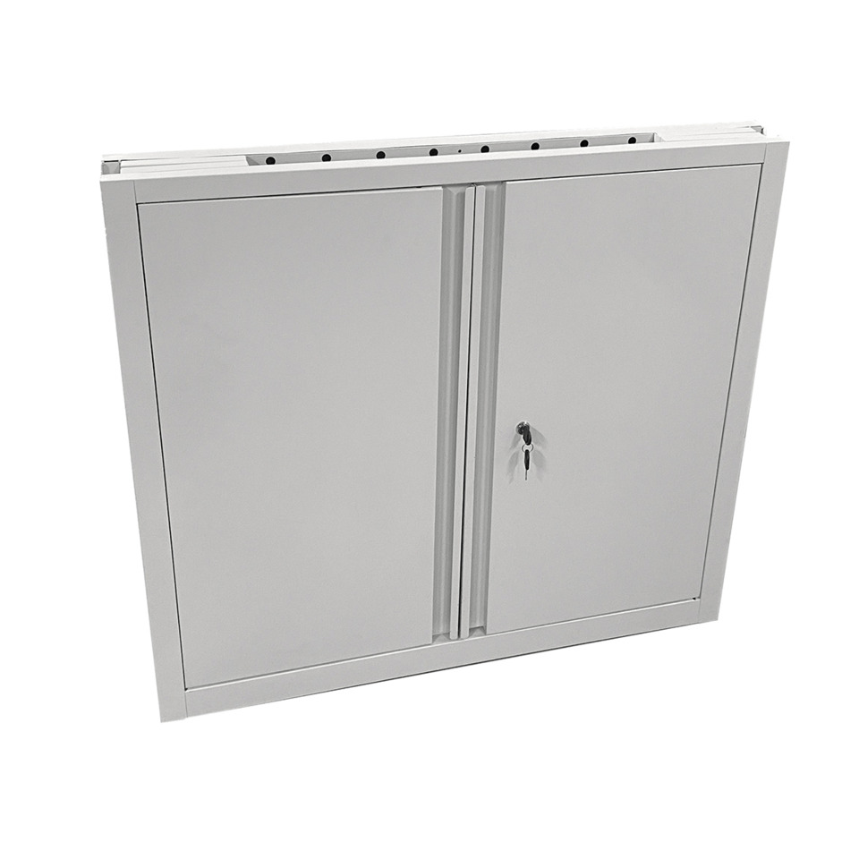 Wand- Schrank, Metall- Schrank, Doppel- Tür, Schloss, Schraubenlose Front