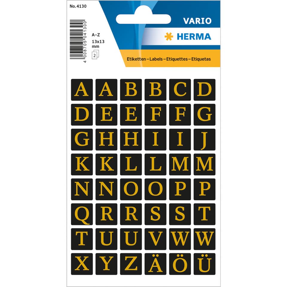 Etiketten, Labels, Buchstabe, Alphabet, Schwarz, Gold