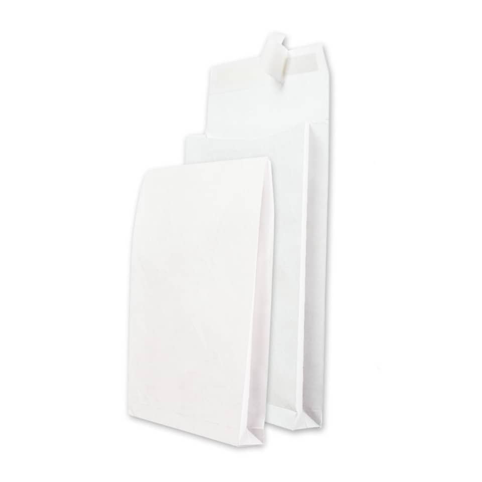 Papierumschläge, Rollenpapier, Ummanteltes Papier, Kanthardanhalt, Weiße Verpackung