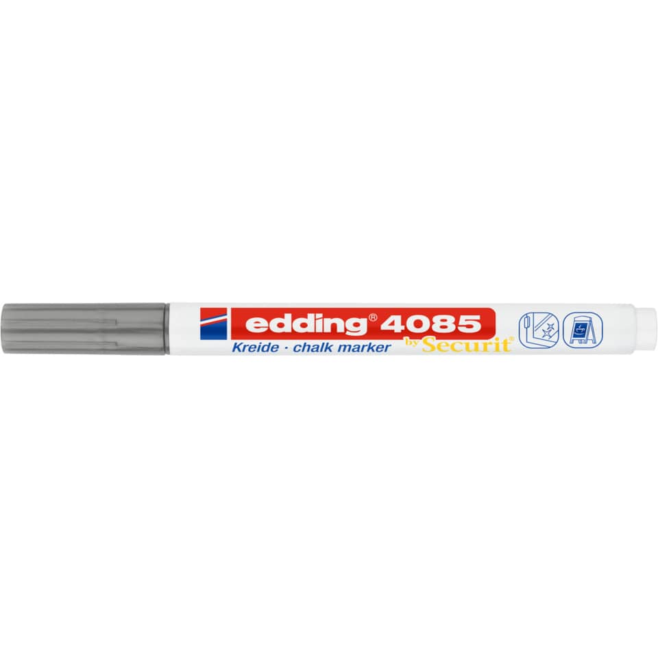 Marker, Whiteboard Marker, Grau Deckel, edging 4085, Tafelstift