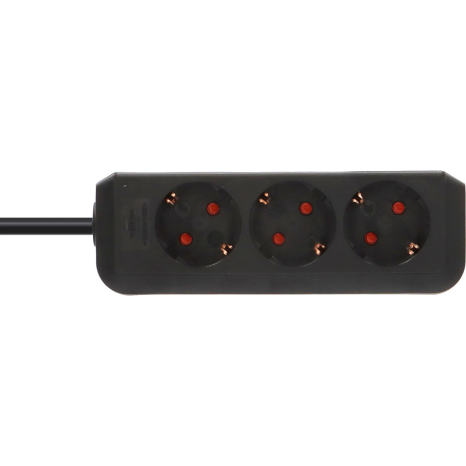Mehrfachstecker, Steckdosenleiste, 3-fach, europäischer Stecker, Ofenbau-einfache