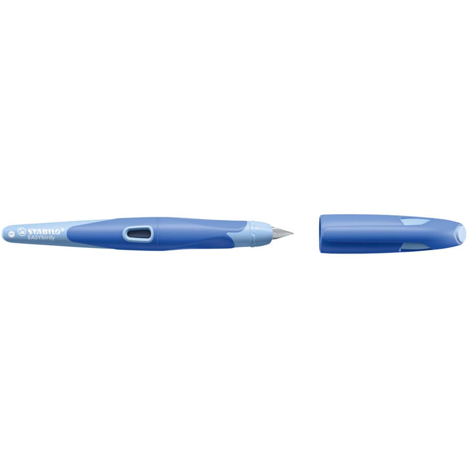 Kugelstift, Stabilo, Tintenstift, Blau, Kappe