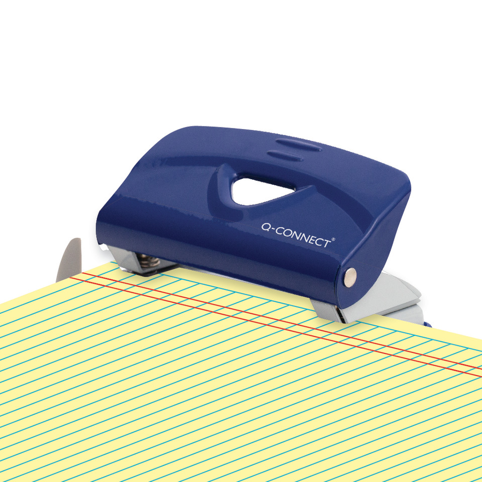 Locher, Klammergerät, Blauer Locher, Papierlocher, Kantenschutz?