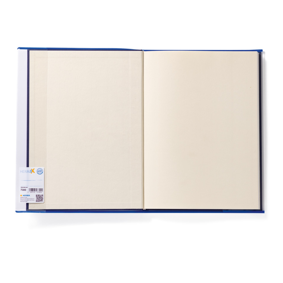 Notizbuch, Leeres Notizbuch, Blankoschrift, Doppelseite, Kartonbindung