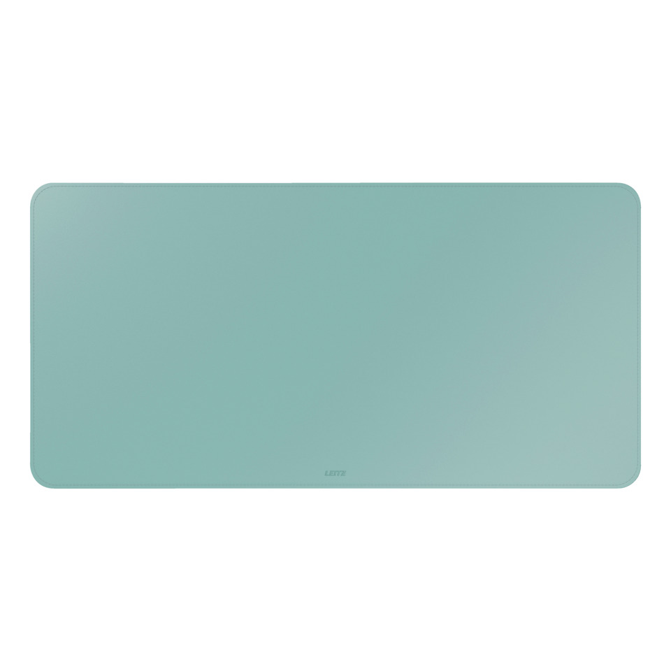 Schreibtischunterlage, Mauspad, Aqua-Blau, Rutschfest, Texturierte Oberfläche