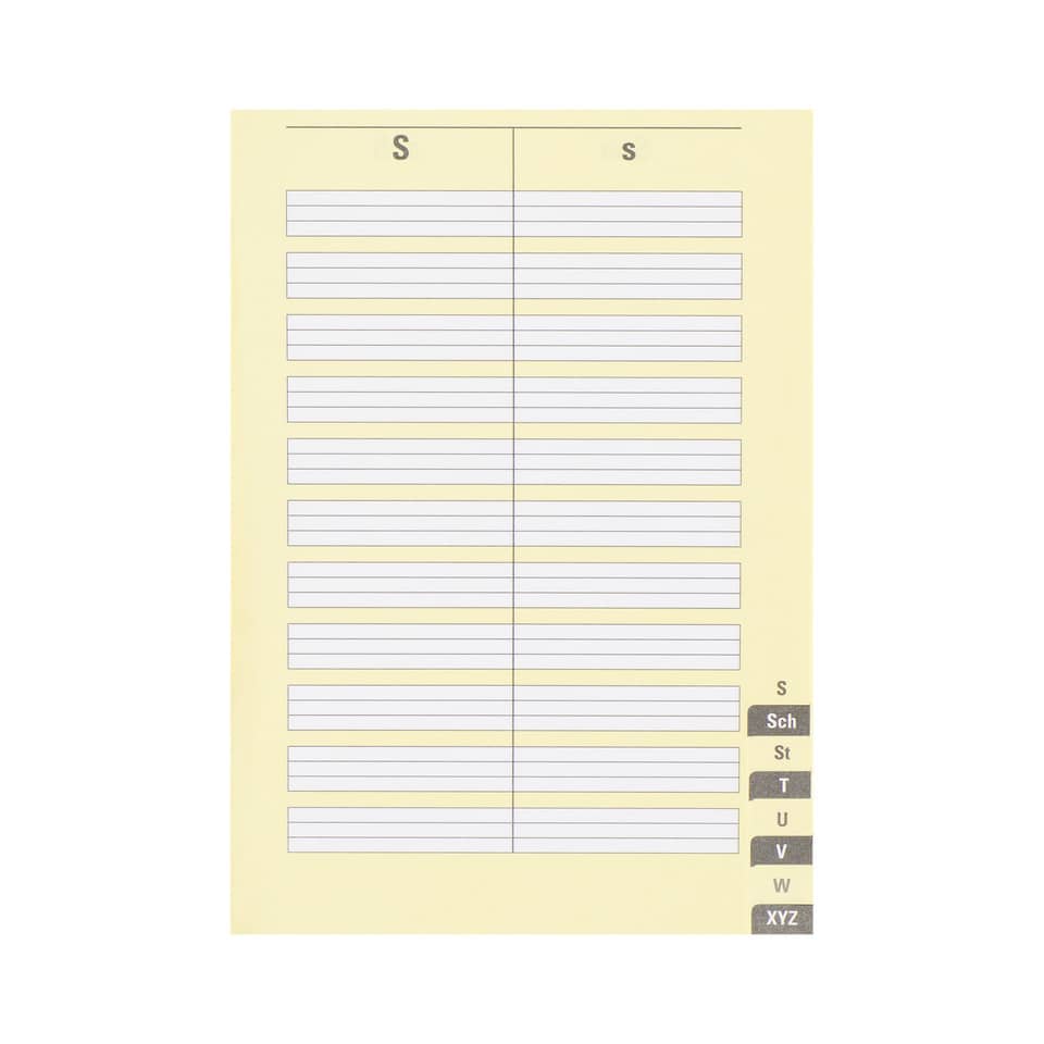 zettel, Registerkarte, Vordruck, Formular, Index