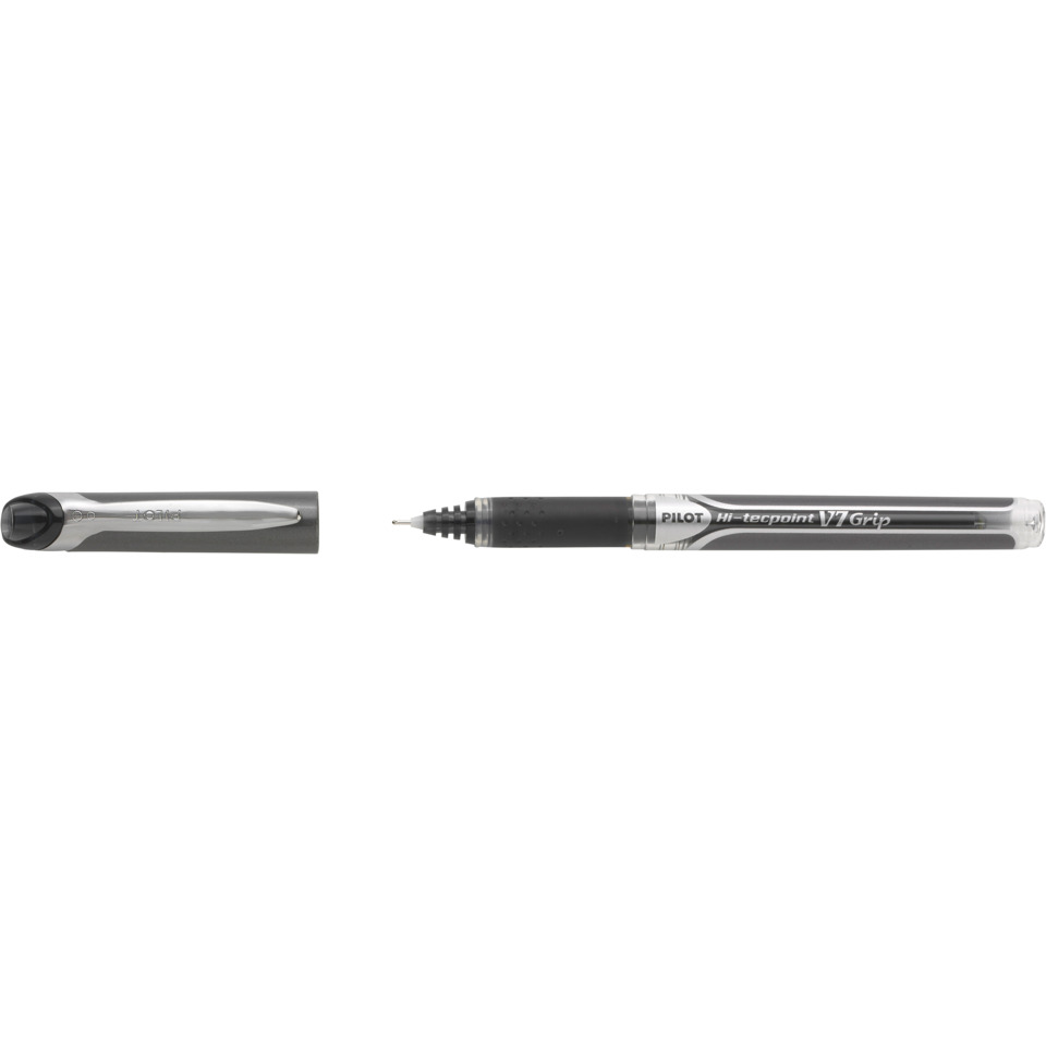 Kugelschreiber, Ballpoint, Schwarz, Gummi Grip, Klickmechanismus