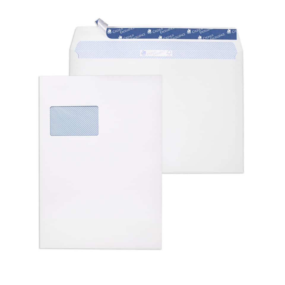 Umschlag, Briefumschlag, White envelope, Fensterumschlag, Schutzumschlag