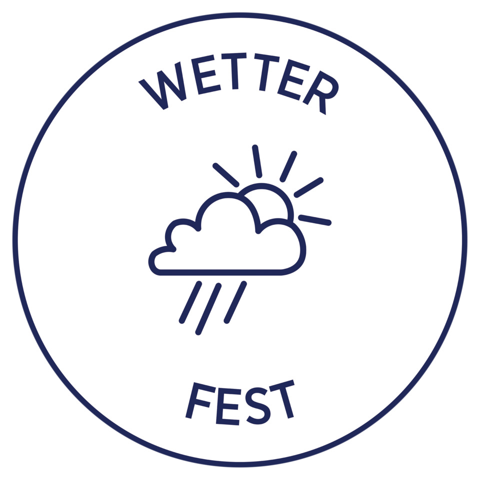wetter, regen, wolke, sonne, abzeichen, regen, regenfest, niederschlag, cloud, wetterlogo