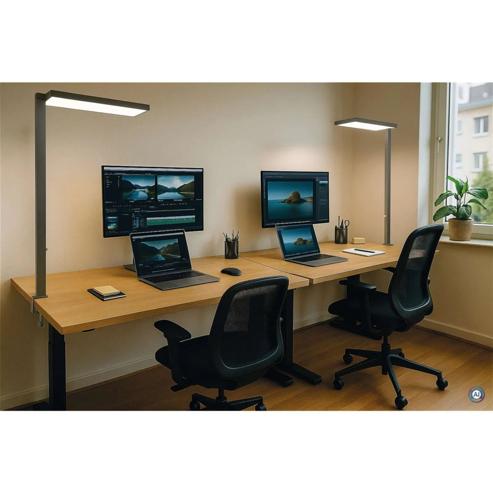 Moebel, Tabelle, Stuhl, Schreibtisch, Laptop