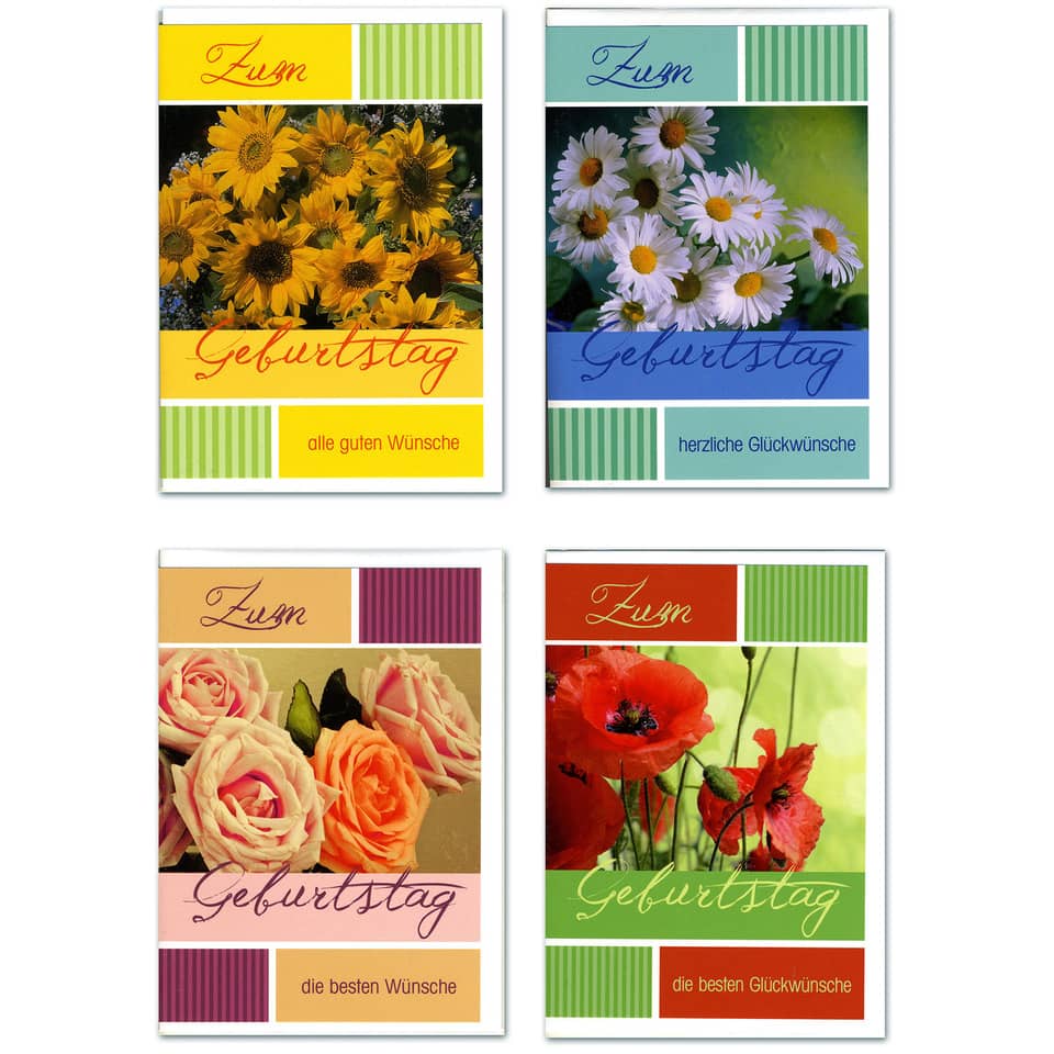 Sonnenblumen, Blumenstrauß, Karte, Geburtstag, Gelb