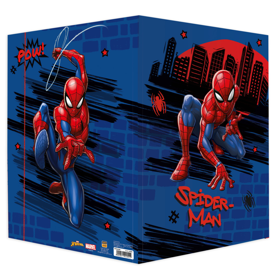 Spider-Man, Superheld, Comic, Blau, Karton