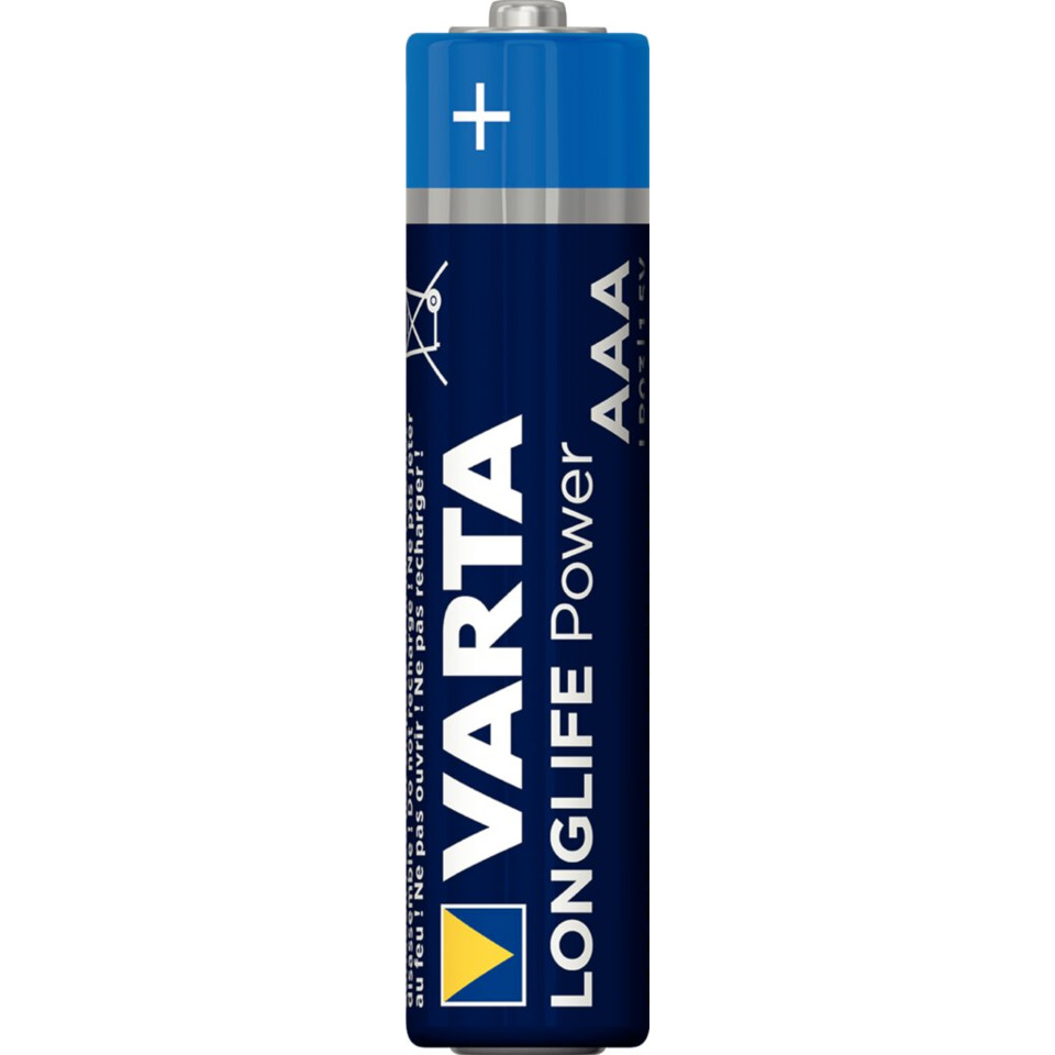 AA-Alkaline-Batterie, Batterie zylindrisch, Langzeitenergie, blauer Akku, Energieträger