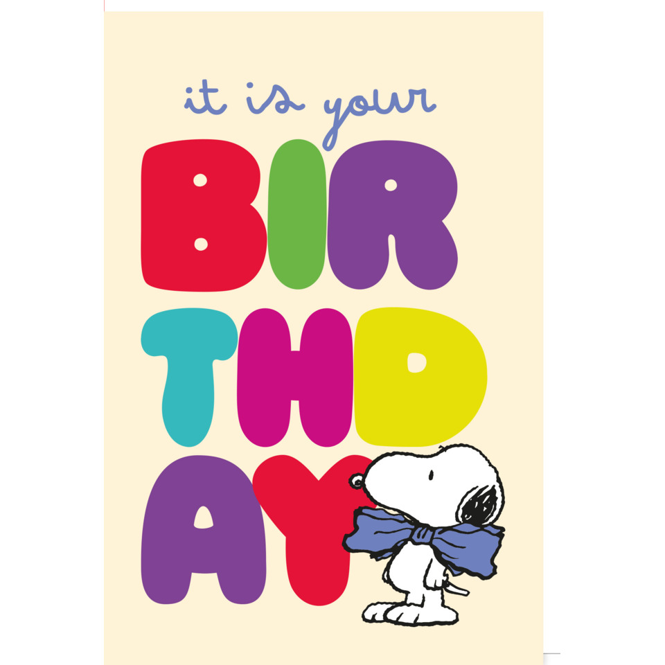 Hund, Comic, Snoopy, Banner, Bunte Schrift