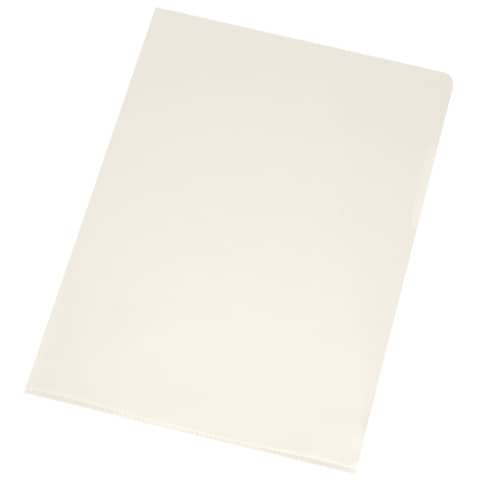 Sichtmappe, A4, 10 Stück, transparent genarbt Q-CONNECT KF01642