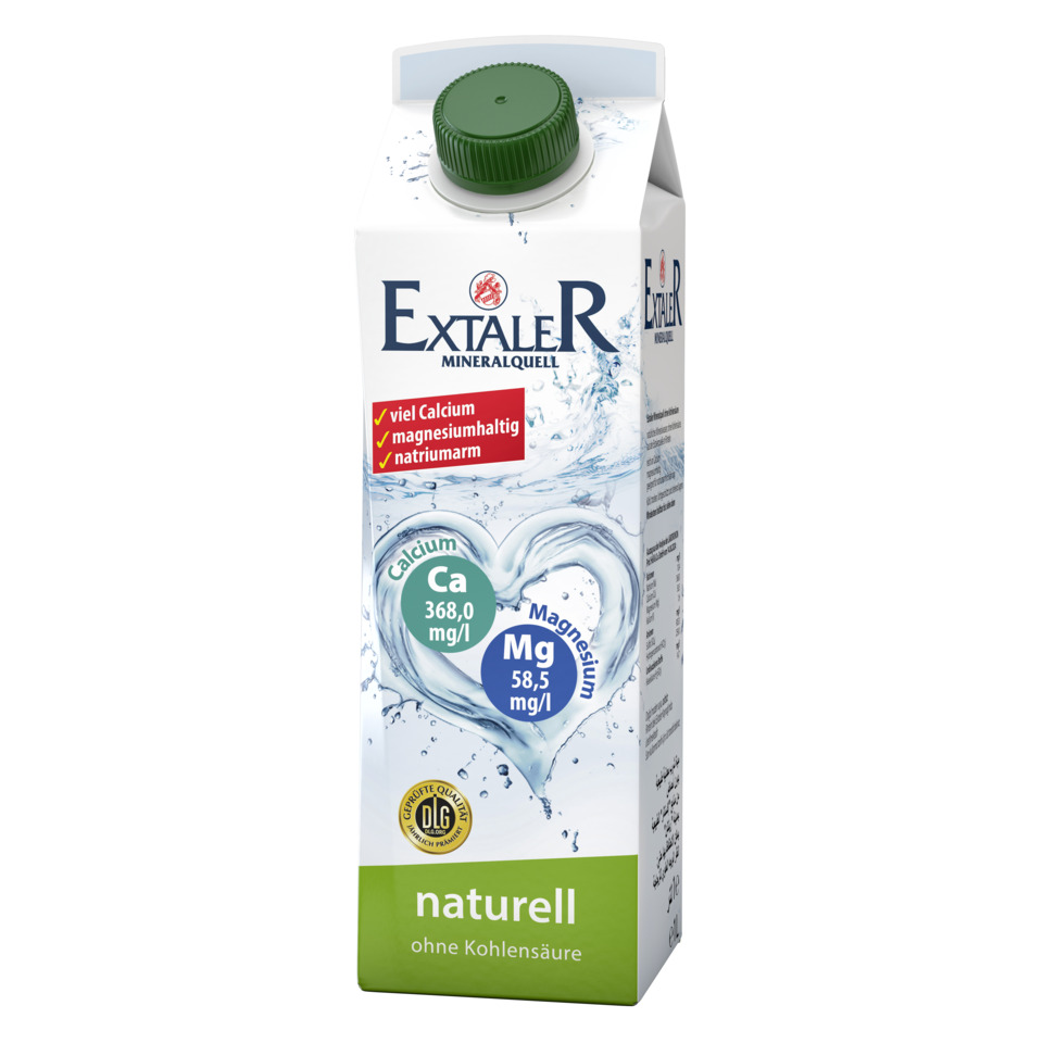 Mineralwasser, Calcium, Magnesium, Ohne Kohlensäure, Naturell
