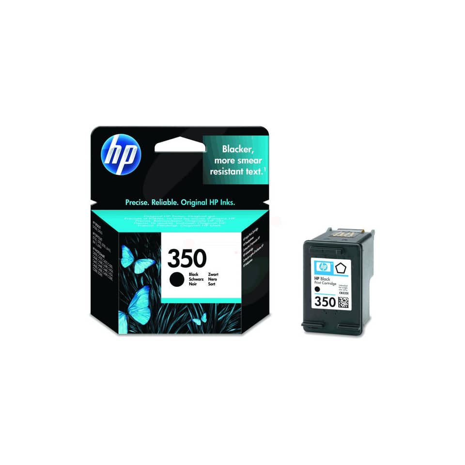 Tintenpatrone, HP-Tintenpatrone, 350, Schwarz, Cartridge
