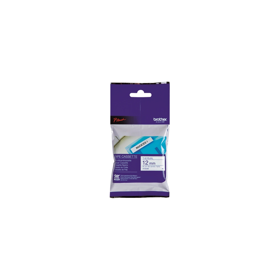  tapes, cassette, thermal, 12mm, brother