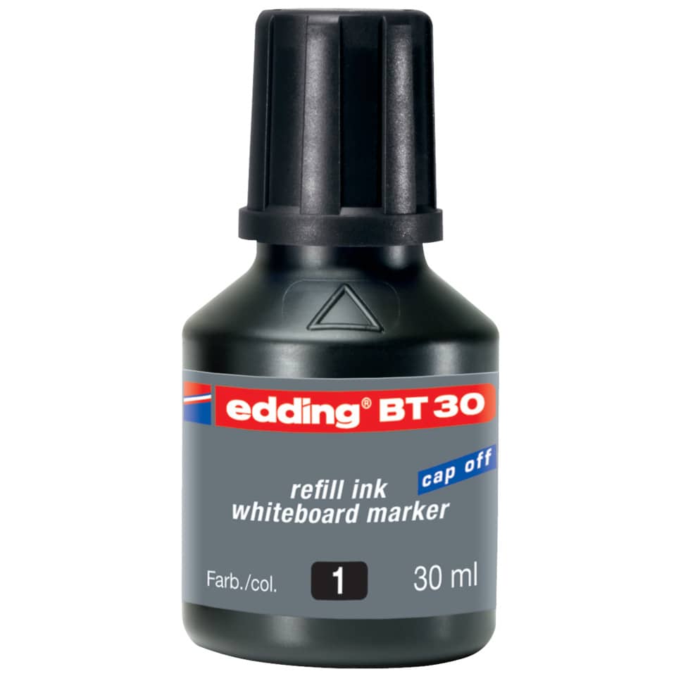  refill ink, Whiteboard marker, 30 ml, Kappen off, blaue Etikette