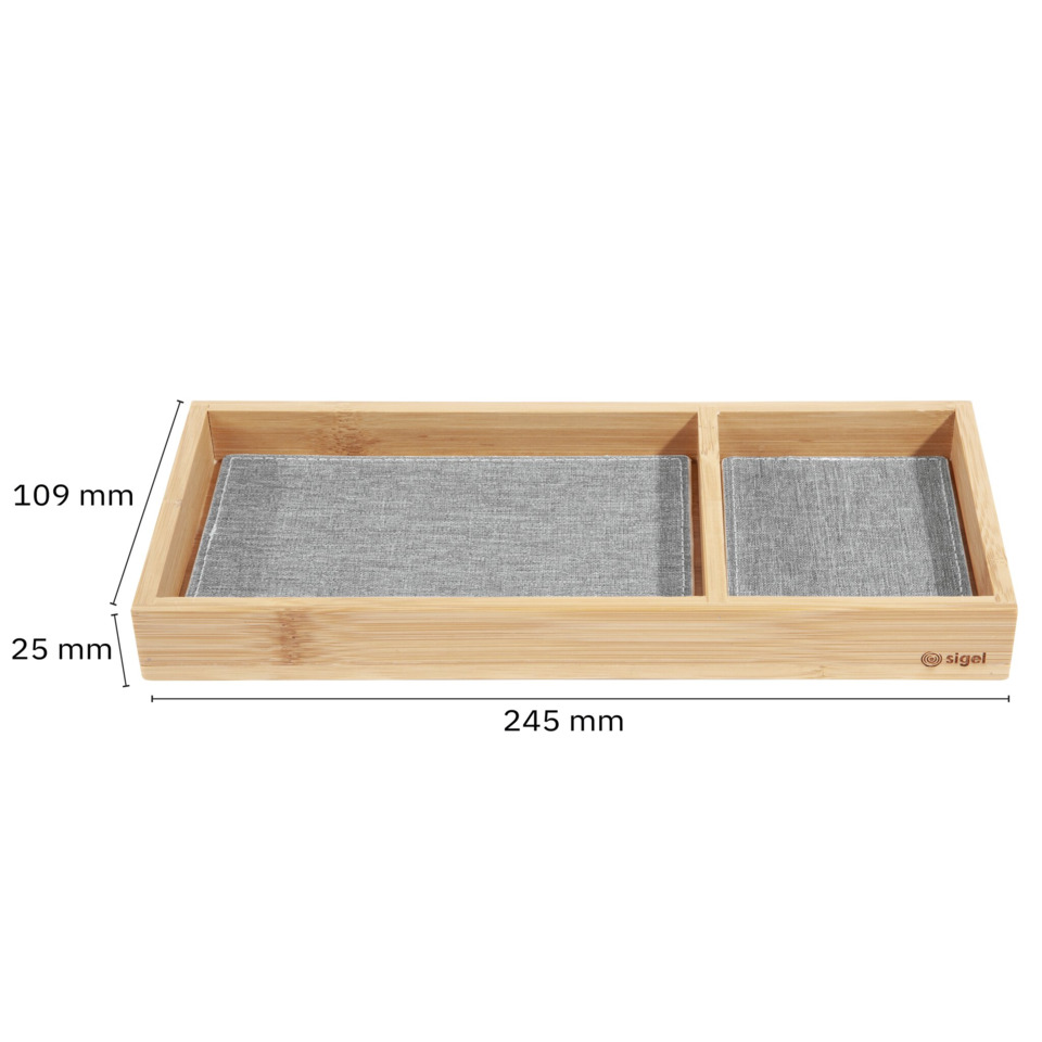Holzschale, Zweireihig, Katzen- oder Haustierteil, Steineinlage, Schubladeneinlage