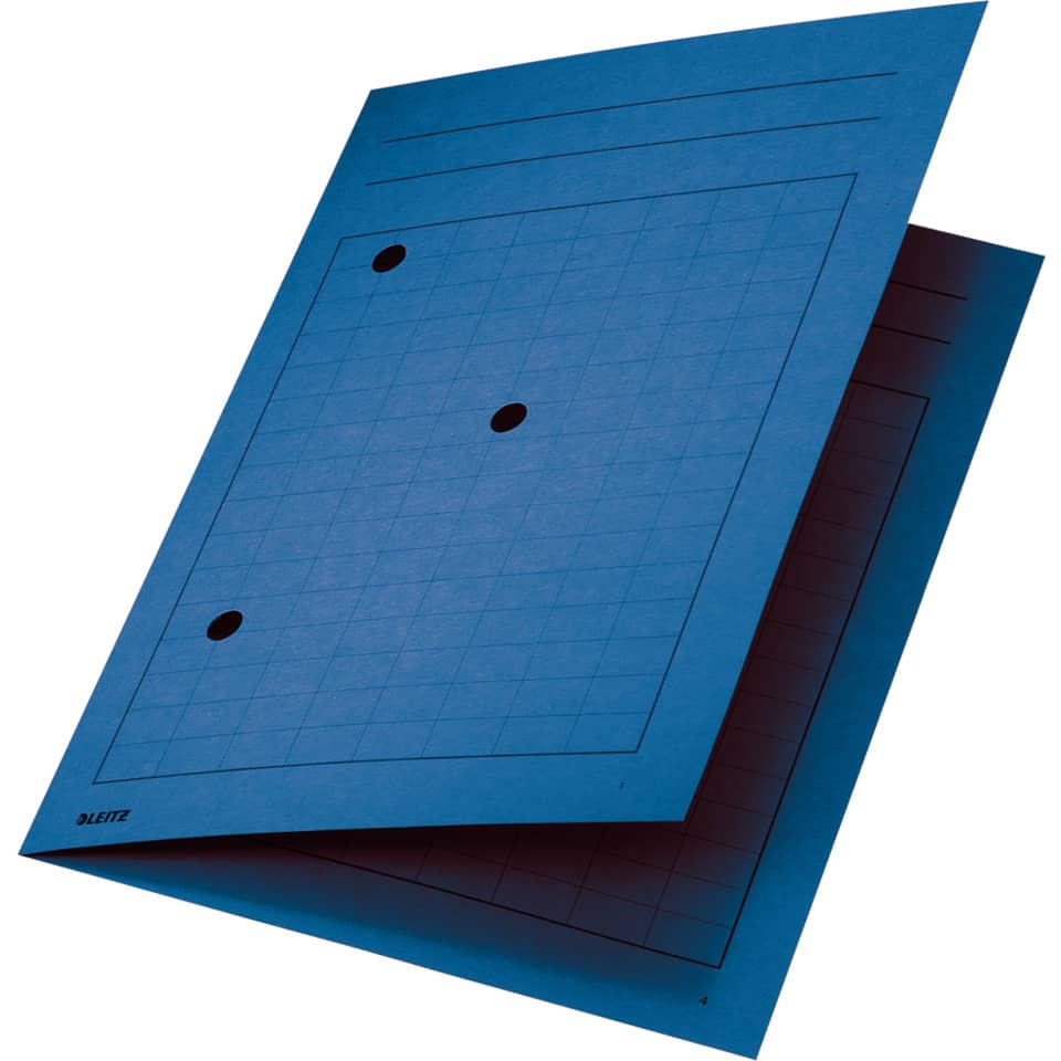 Kopierpapier, Druckerpapier, Blattgröße, Blau, Drei Lochungen