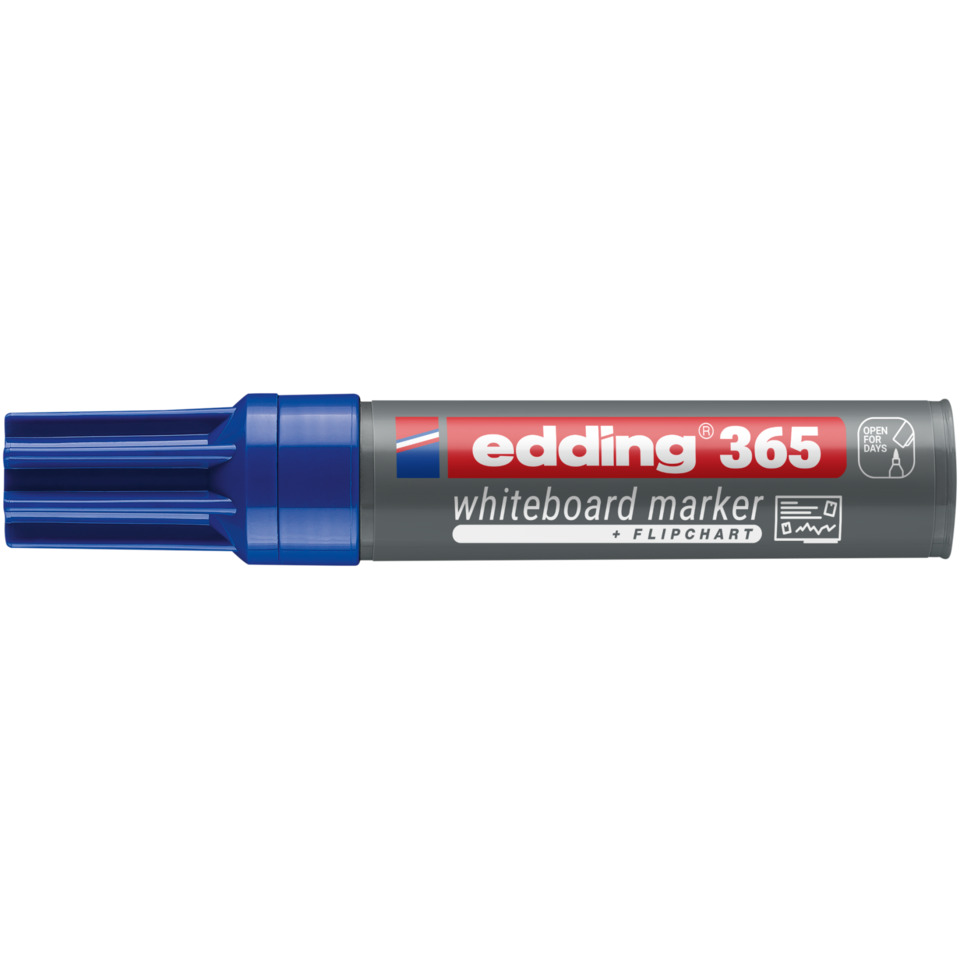 whiteboard marker, edging 365, Flipchart, blauer Deckel, Markerstift