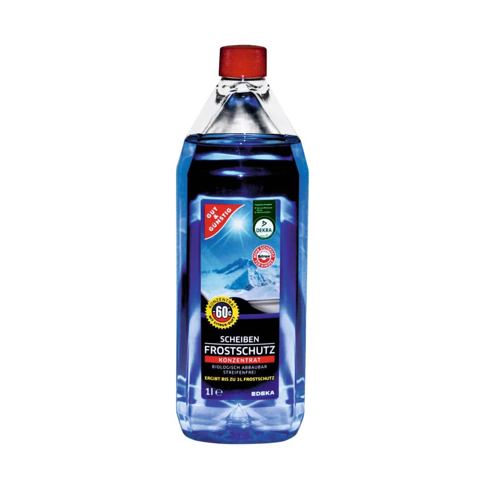 Scheibenreiniger, Frostschutz, Kühlmittel, Konzentrat, 1L