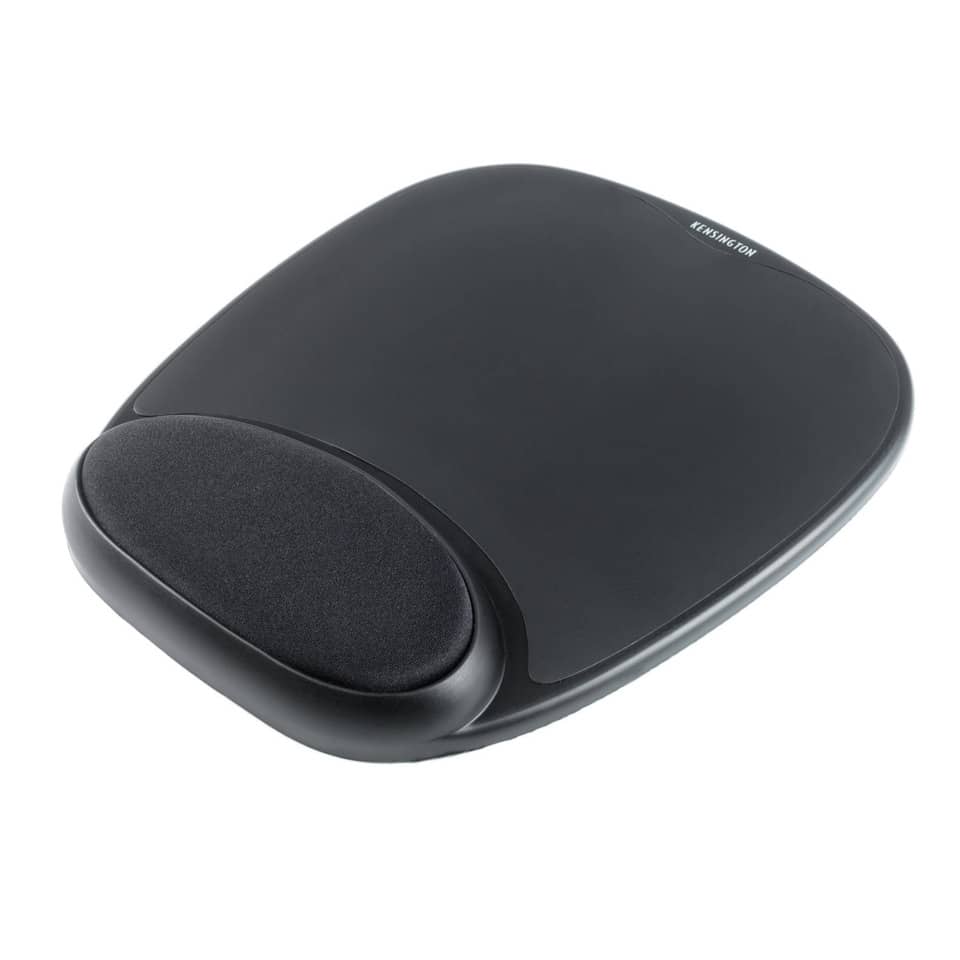 Tastatur-Maus-Set, Mauspad, Schwarz, Glatte Oberfläche, Unterlage mit Rollpad