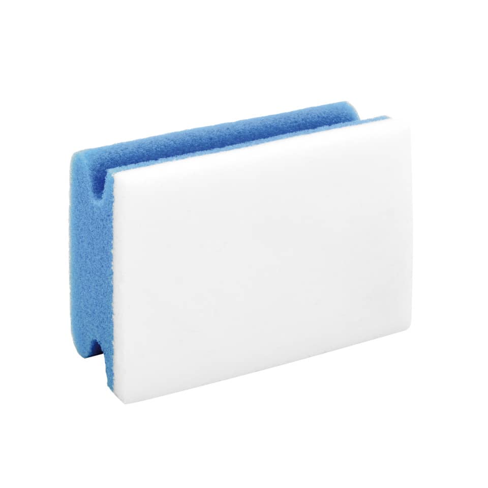 Schwamm, Schwammputz, Kochgeschirr-Schwamm, Blau/Weiß, Spülen-Schwamm
