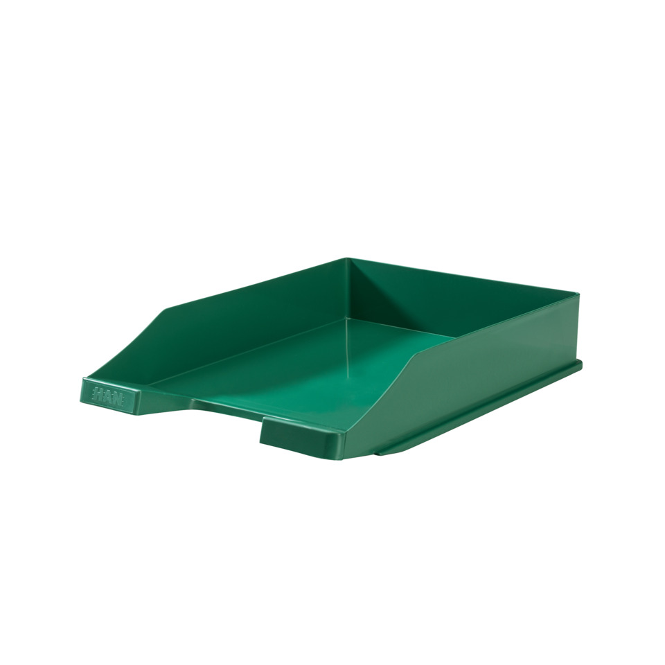 postenablage, ablage, sortierfach, kassene, grüner tray