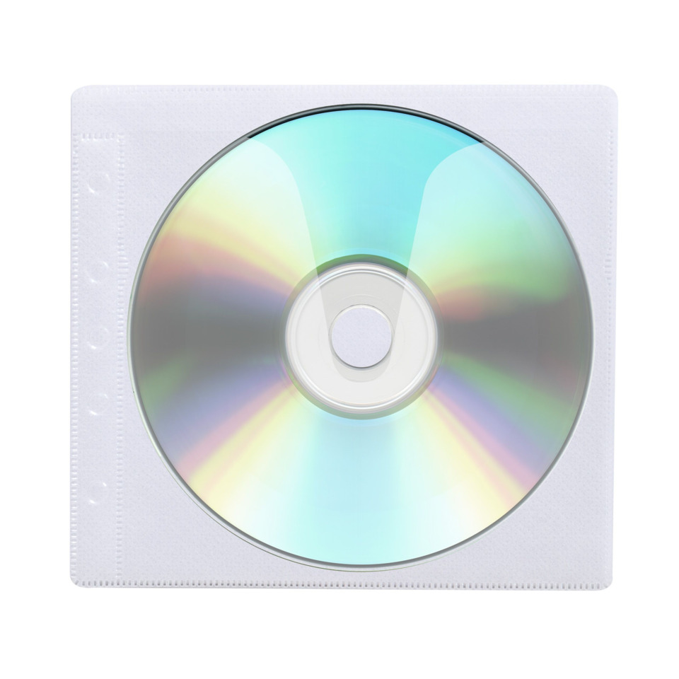 CD-ROM, CD, Discsleeve, Schutzhülle, Halterung