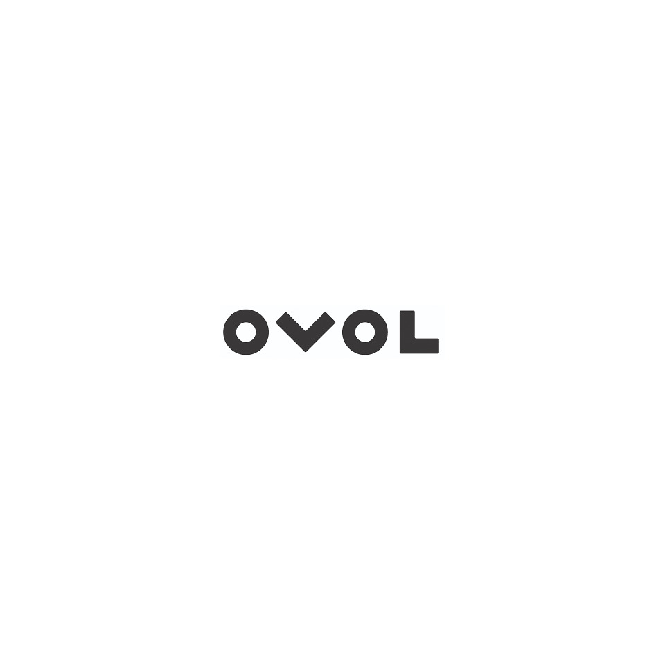 logo, OVOL, Brandzeichen, Text, Schwarz